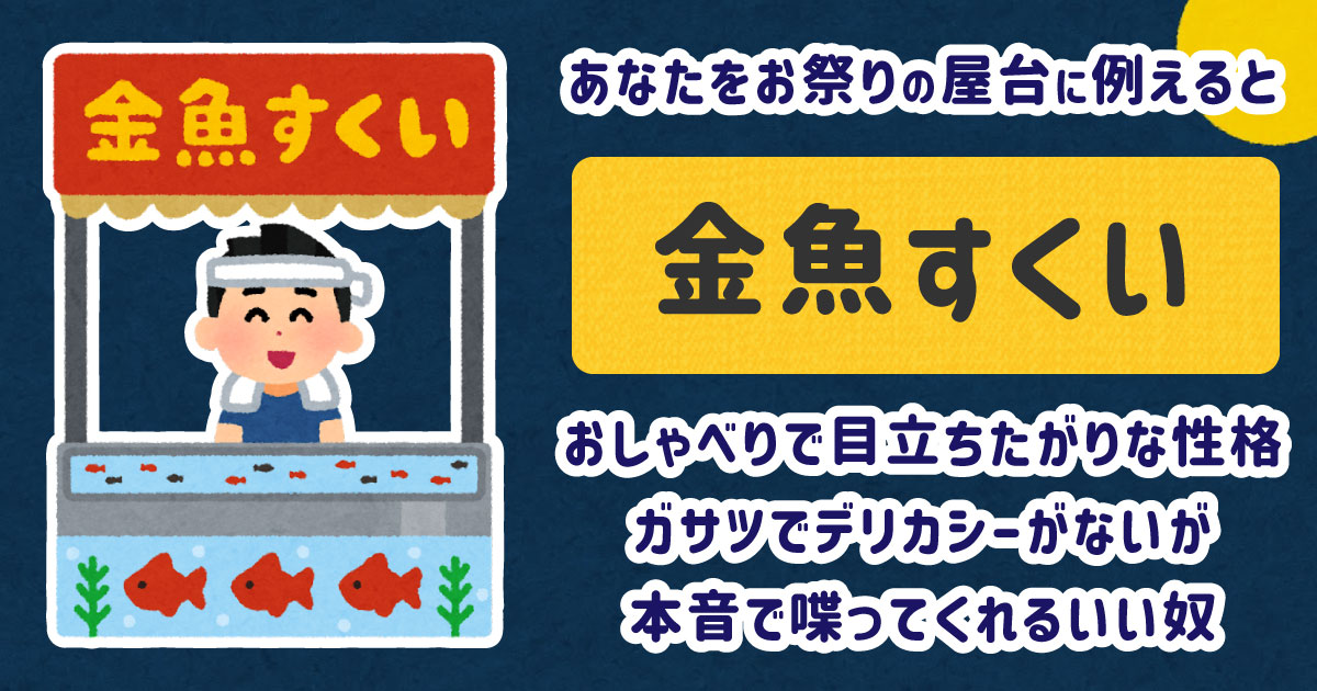 金魚すくい