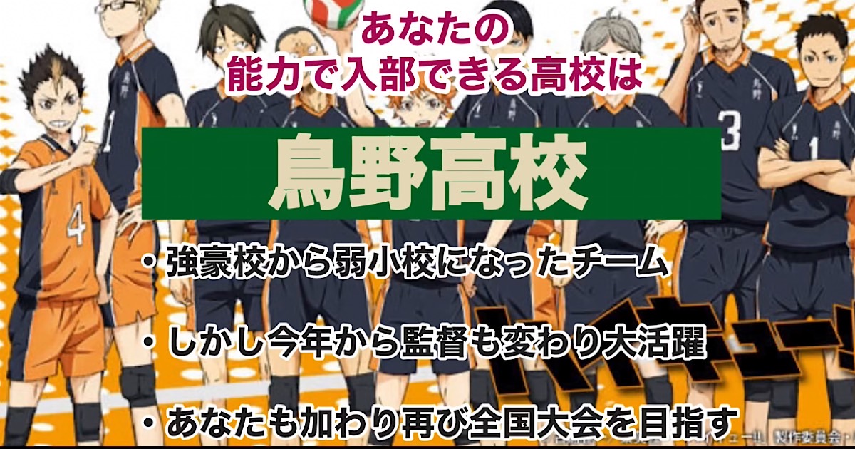 鳥野高校