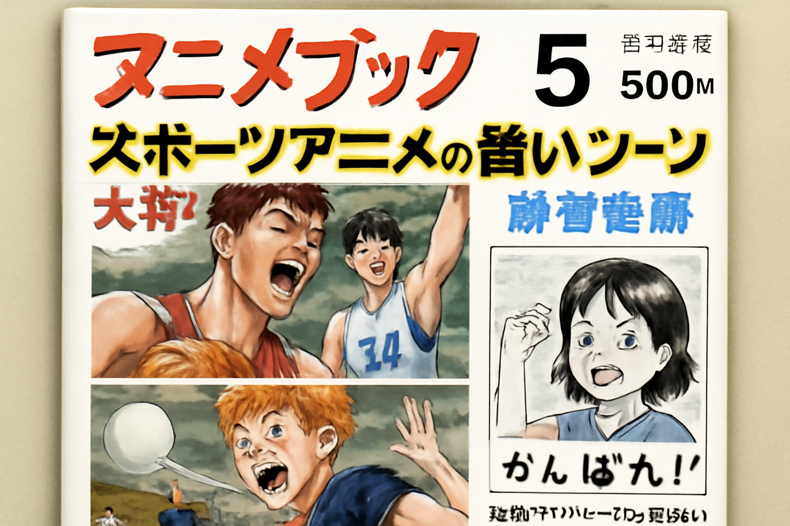 スポーツアニメの熱血応援団