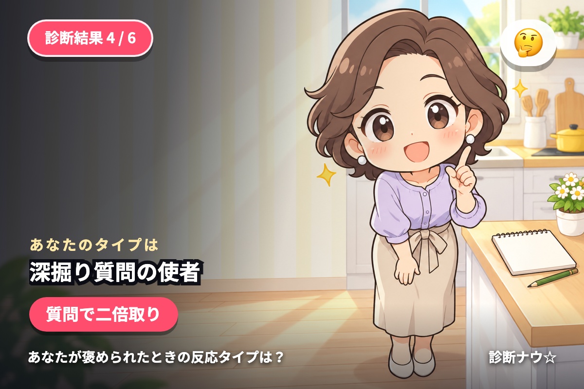 深掘り質問の使者