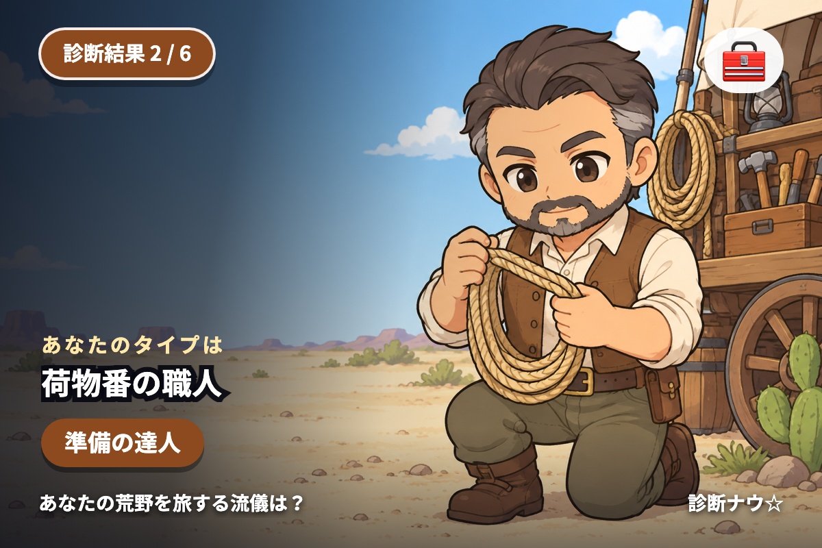 荷物番の職人