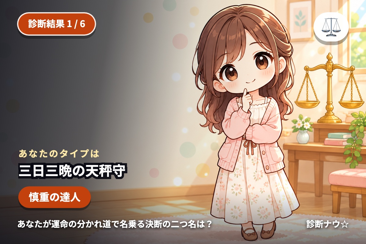三日三晩の天秤守